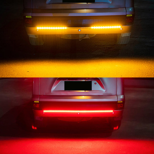 12V Car Brake Turn Signal Trunk SUV RV Flexible LED Strip Light