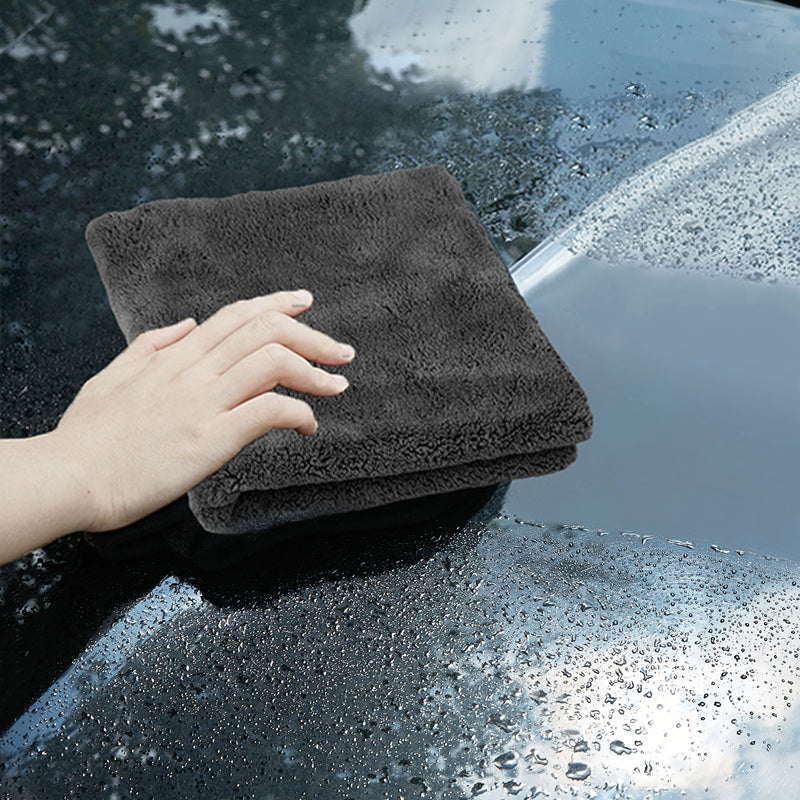 Microfiber Towels for Cars, Car Drying Wash Detailing Buffing Polishing Towel with Plush Edgeless Microfiber Cloth