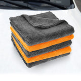 Microfiber Towels for Cars, Car Drying Wash Detailing Buffing Polishing Towel with Plush Edgeless Microfiber Cloth