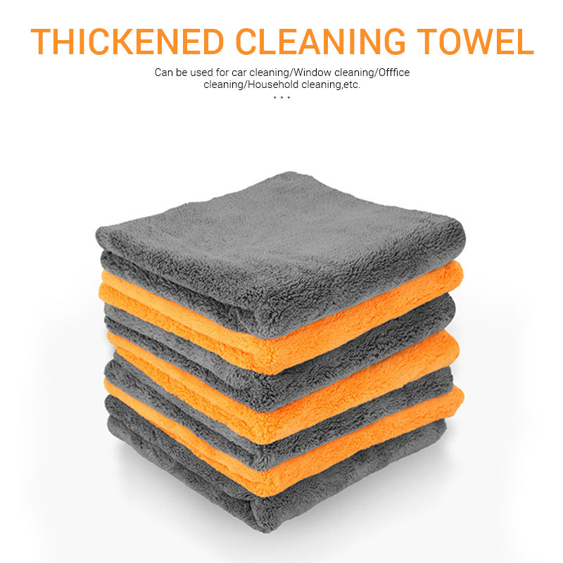 Microfiber Towels for Cars, Car Drying Wash Detailing Buffing Polishing Towel with Plush Edgeless Microfiber Cloth