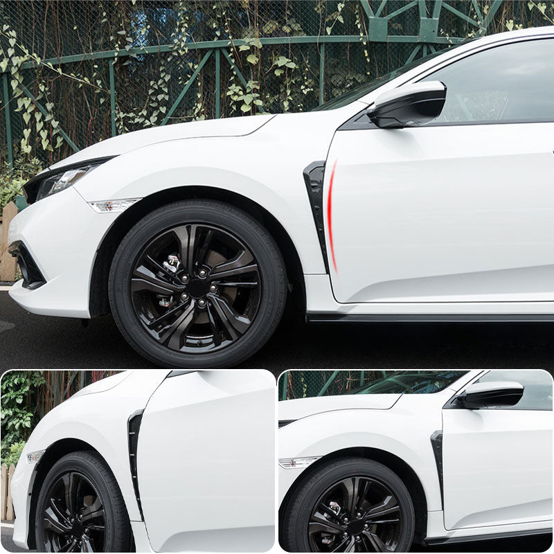 ABS Black Fender Side Car Air Outlet Cover Fit for HONDA Civic 10th