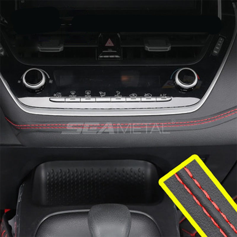 Luxury Car Mouldings Trim Pu Leather Braid Decorative Line Strips For Door Dashboard Sticker