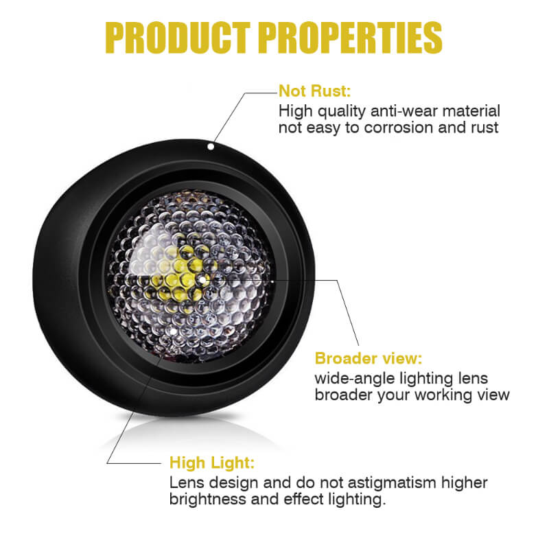 Car LED Auxiliary Reversing Light 12V Work Light Waterproof Fog Lamp