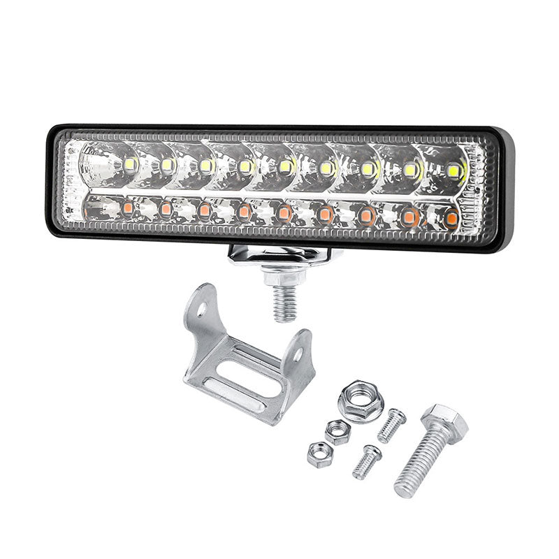 LED Light Bar Highlight Car Work Light 18-24 Lamp Beads Waterproof Off Road Lights