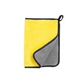 3Pcs Car Wash Towels Microfiber Washing Rag Super Absorbent Auto Drying Cleaning Cloth