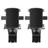 Universal Car Phone Holder Mount,360 Degrees Rotation Dashboard Phone Holder Upgrade Clip Never Fall