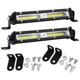 Car LED Work Light 12V 24V LED Spotlight Work Light Bar 6500K Strip Light Fog Lamp