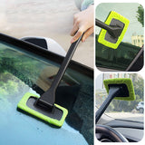 Car Window Cleaner Brush Windshield Fog Cleaning Tool With Long Handle