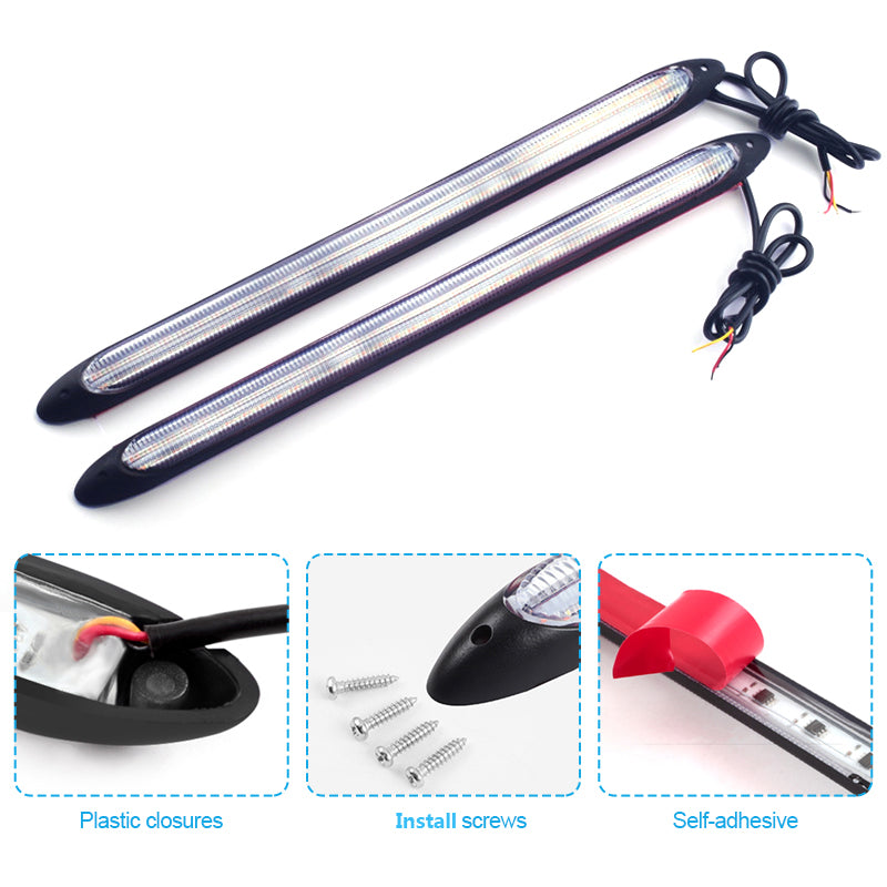 12V LED Car Daytime Running Light5