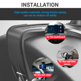 360 Degree Rotation Dashboard Cell Phone Holder for Car Clip Mount Stand Suitable for 4 to 7 inch Smartphones