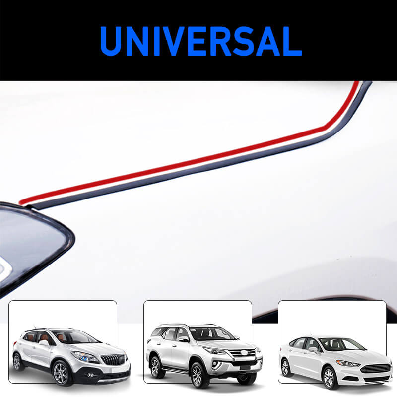 Car Hood Sealing Strip Universal Auto Rubber Seal Strip for Engine Covers Sealant