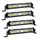 Car LED Work Light 12V 24V LED Spotlight Work Light Bar 6500K Strip Light Fog Lamp