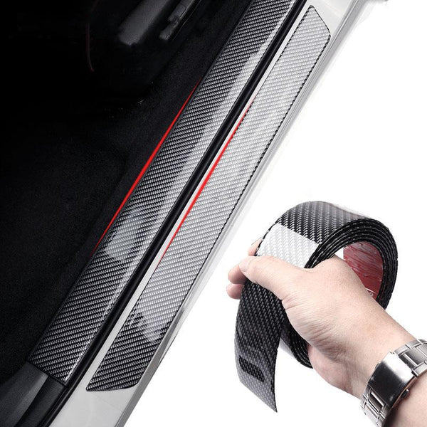 5D Carbon Faser Gummi Styling Auto Aufkleber Tür Sill Schutz Waren Für KIA  Toyota BMW Audi Mazda Ford Hyundai JEEP Auto Aufkleber Von 9,54 €