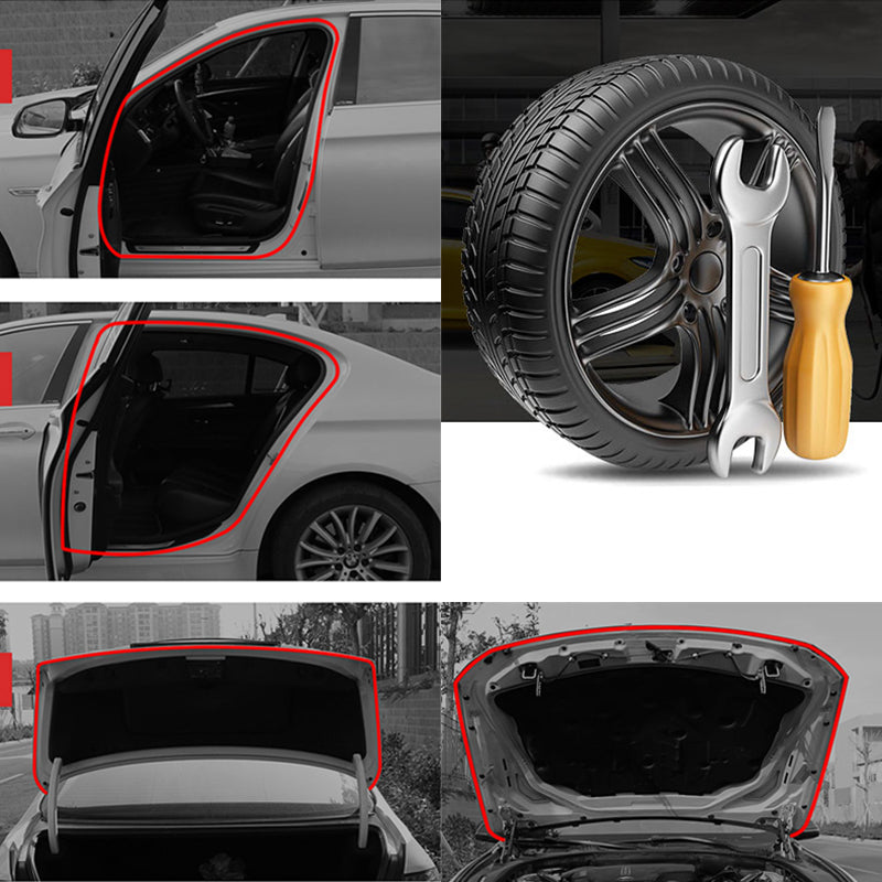 Car Door Seal Strips, 4/5/16/25M Weather strip |SEAMETAL5