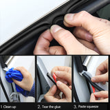 Car Door Seal Strips, 4/5/16/25M Weather strip |SEAMETAL6