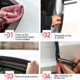 Car Door Rubber Strip, Auto Door Edge Pillar Strips |SEAMETAL6