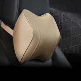 Car Back Cushion Lumbar Support Memory Foam Car Neck Pillow
