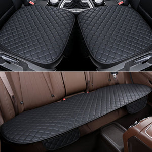 PU Leather Car Seat Covers Universal Interior Seats Cushion Mats