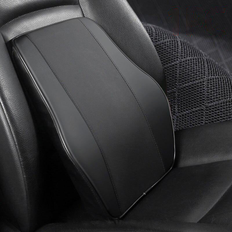 Buy Car Back Rest, Car Back Care Cushion, Lumbar Support, Black in  Pakistan
