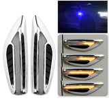 LED Car Turn Signal Lights Dynamic Side Marker Lamp Steering Light Fender Side Lamp