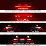 Car LED High Mount Stop Brake Light Warning Turn Signal Lamp Daytime Running Light Flashing Lamp