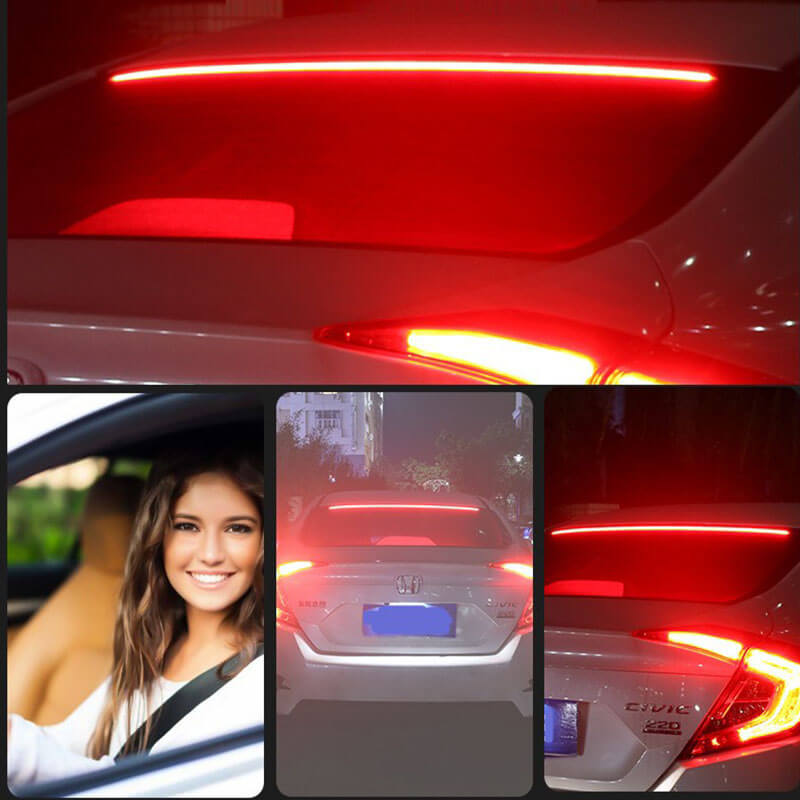 Car LED High Mount Stop Brake Light Warning Turn Signal Lamp Daytime Running Light Flashing Lamp