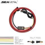 Car LED High Mount Stop Brake Light Warning Turn Signal Lamp Daytime Running Light Flashing Lamp