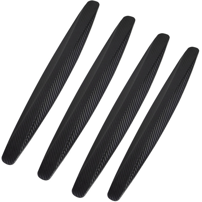 Car Carbon Fiber Front Rear Bumper Protector Corner Guard Scratch Sticker
