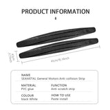 Car Carbon Fiber Front Rear Bumper Protector Corner Guard Scratch Sticker