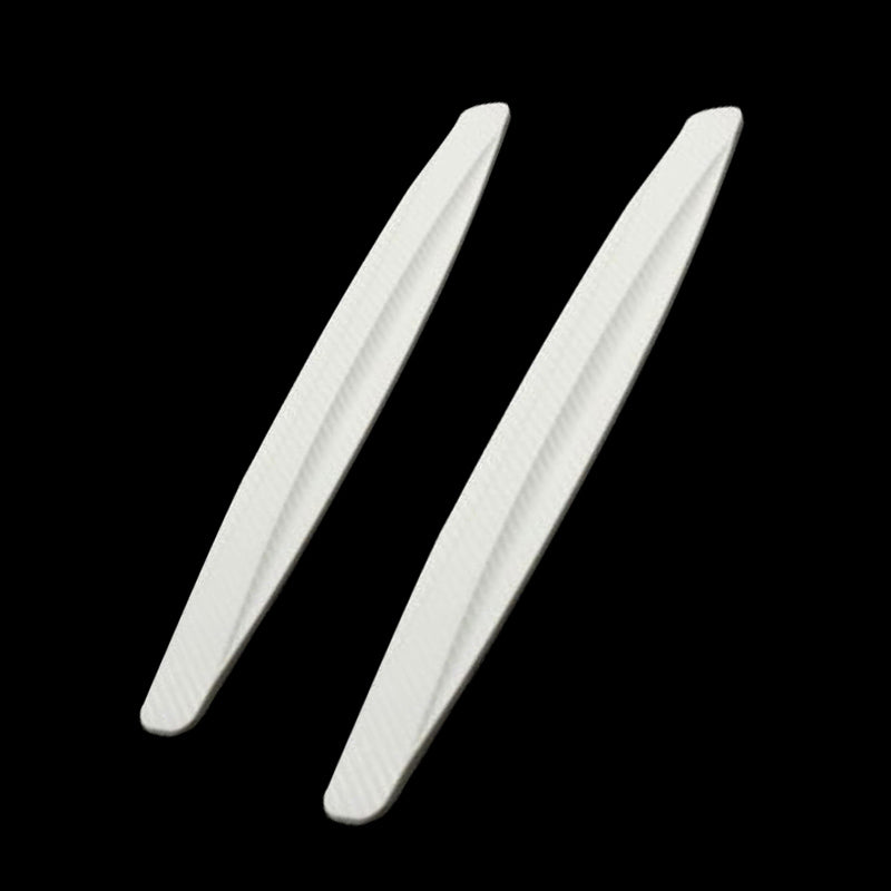 Car Carbon Fiber Front Rear Bumper Protector Corner Guard Scratch Sticker