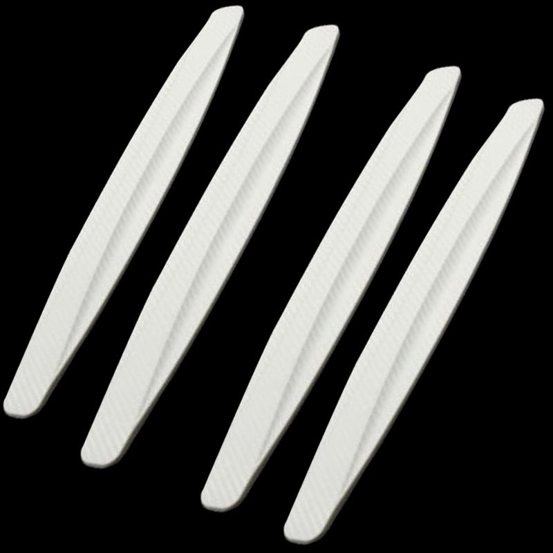 Car Carbon Fiber Front Rear Bumper Protector Corner Guard Scratch Sticker