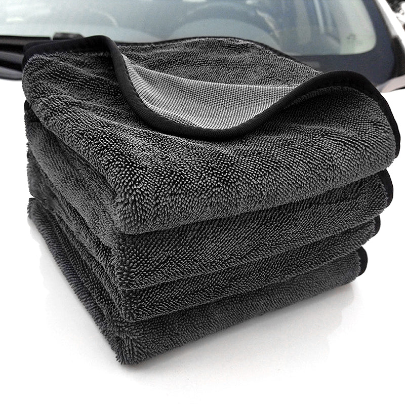 Microfiber Cloths Car Cleaning Cloths Thickened Strong Water Absorption Capacity