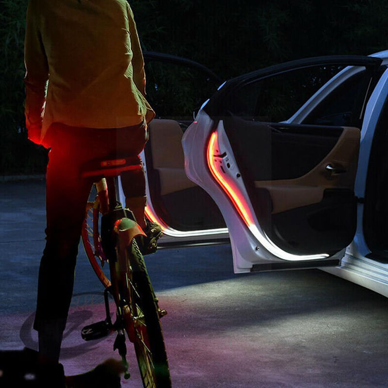 Car Door Welcome Light LED Safety Warning Strobe Signal Lamp Interior Styling