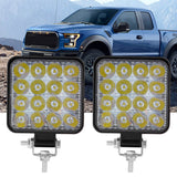 12V 24V 48W 6500K Car LED Work Light Combo Spotlight Flood Driving Lamp Auto HeadLight