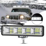 LED Light Bar Highlight Car Work Light 24-28 Lamp Beads Waterproof Off Road Lights