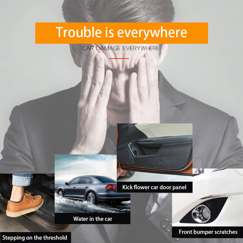 Car Rhino Skin Stickers Door Bowl Rearview Mirror Protective Film