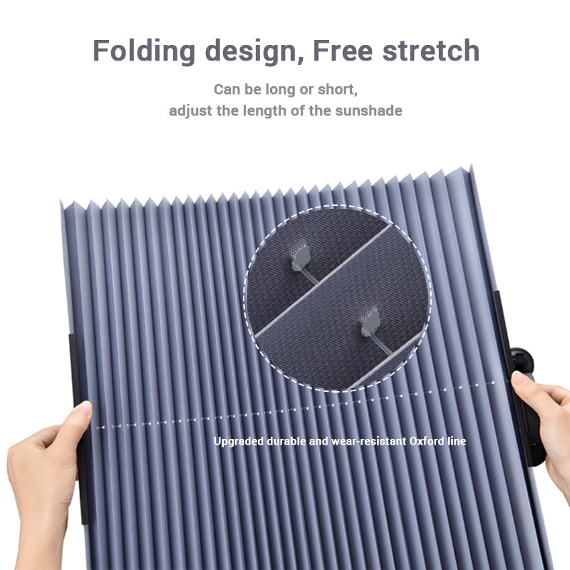 Car Window Retractable Sunshade Anti-UV Foldable Windshield Sunshade