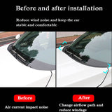1.8M Car Windshield Spoiler Protector Rubber Seal Strip Reduce Wind Noise