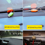 Car Windshield Rubber Sealing Strips Dashboard Gap Filler Noise Resistant