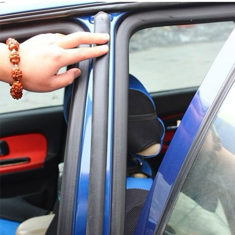 Car Door Rubber Seal Strip Filler Weatherstrip For B Pillar Protection