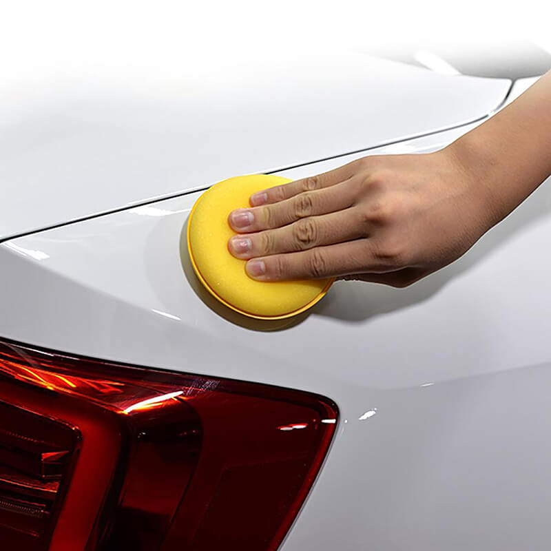 13Pcs Car Foam Sponge Round Auto Detailing Cleaning Tools Wax Applicator Pad