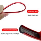 Rim Guard Alloy Wheel Protector Trim Chrome Painted Grille Strip Decals 26ft