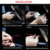 Rim Guard Alloy Wheel Protector Trim Chrome Painted Grille Strip Decals 26ft