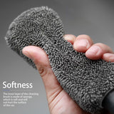 Car Wheel Cleaning Brush Microfiber Wheel Rim Brush Interior Duster