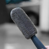 Car Wheel Cleaning Brush Microfiber Wheel Rim Brush Interior Duster
