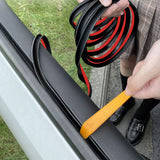 V-shaped Car Window Glass Sealing Strip Noise-reducing Plastic Car Window Seal