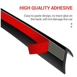 V-shaped Car Window Glass Sealing Strip Noise-reducing Plastic Car Window Seal