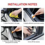 V-shaped Car Window Glass Sealing Strip Noise-reducing Plastic Car Window Seal