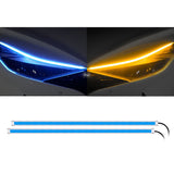 12V Car LED Light Strip DRL Daytime Running Lamp Flexible Turn Signal Lights