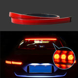 Car Styling Rear Additional Stop LED Lights With Turn Signal Running Light Brake Flexible Strips